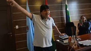 Evo Morales, expresidente de Bolivia, durante una entrevista con la agencia AFP en la zona de Lauca Eñe, Cochabamba. Foto: AFP. Video: Canal N