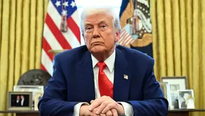 Donald Trump molesto con Israel e Irán por romper alto el fuego. Foto y video: Canal N/AFP