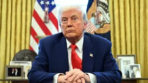 Donald Trump molesto con Israel e Irán por romper alto el fuego. Foto y video: Canal N/AFP