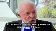 Trump amenaza a Brasil con aranceles; Lula advierte respuesta