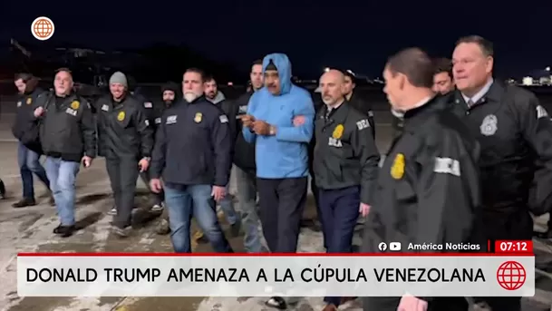 Donald Trump amenaza a Delcy Rodríguez tras la captura de Nicolás Maduro. Foto: América Noticias