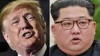 Donald Trump y Kim Jong-un. Fotos: AFP