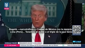 Trump compara Lima con Washington D. C.