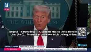 Trump compara Lima con Washington D. C.