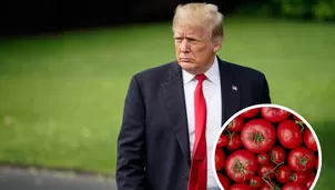 Trump impone arancel del 17 % al tomate mexicano y genera tensión. Foto y video: Canal N/AFP
