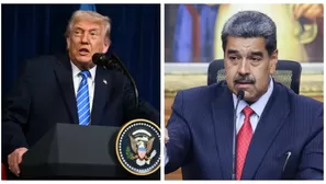 Trump informa que Maduro está en buque militar hacia Nueva York/ América Noticias. Foto:Jim Watson/AFP- EFE