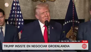 Trump insiste en negociar Groenlandia y descarta usar la fuerza/ América Noticias