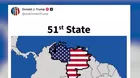 EE.UU: ¿Por qué Donald Trump señaló a Venezuela como estado 51?