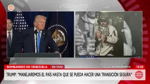 Trump sobre Maduro: "No avisamos al Congreso por riesgo de fuga"/ América Noticias
