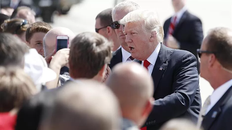 Donald Trump, presidente de los Estados Unidos. Foto: EFE