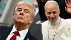 Trump volvió a criticar a papa León XIV por guerra en Irán