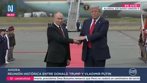 Trump y Putin se juntan en reunión histórica en Alaska