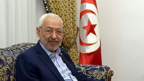 Rached Ghannouchi, líder del partido islamista de Túnez. Foto: AFP