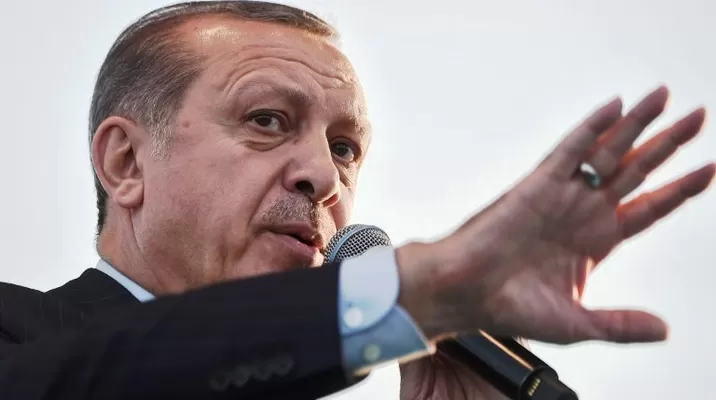 Recep Tayyip Erdogan, presidente de Turquía. Foto: AFP Recep Tayyip Erdogan, presidente de Turquía. Foto: AFP