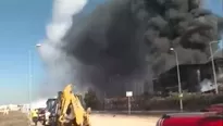 Se registra explosión en planta química de Turquía que deja varios heridos. Foto y video: Canal N 