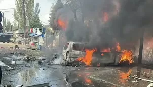 La ciudad de Kostantinovka ha sido escenario de recientes ofensivas rusas. / Video: Canal N