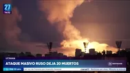 Ucrania: ataque masivo de Rusia dejó al menos 20 muertos