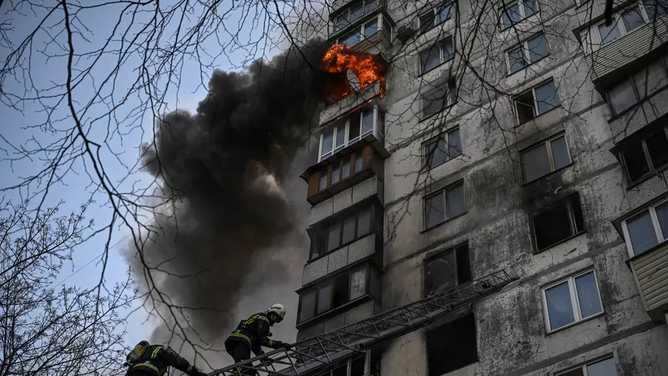 Ciudad de Kiev. Foto: AFP