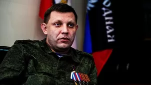 Alexander Zakharchenko, dirigente separatista prorruso en Ucrania. Foto: AFP