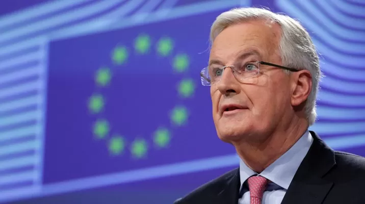 Michel Barnier, negociador de la Unión Europea para el brexit. Foto: AFP Michel Barnier, negociador de la Unión Europea para el brexit. Foto: AFP