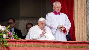Última aparición del papa Francisco fue durante el Domingo de Resurrección. Foto: Andina / Video: Canal N