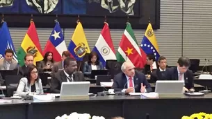 Reunión de cancilleres de UNASUR en Quito en abril del 2016. Foto: Unasur