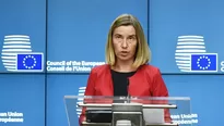 Federica Mogherini, representante de política exterior europea. Foto: AFP