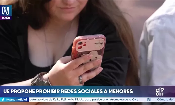 Unión Europea propone prohibir redes sociales a menores