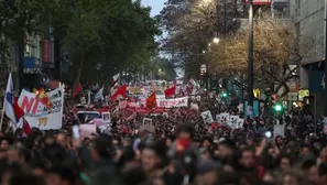 Uruguay: miles protestaron contra intervención de militares en la seguridad pública. Foto: AFP/Video: América Noticias