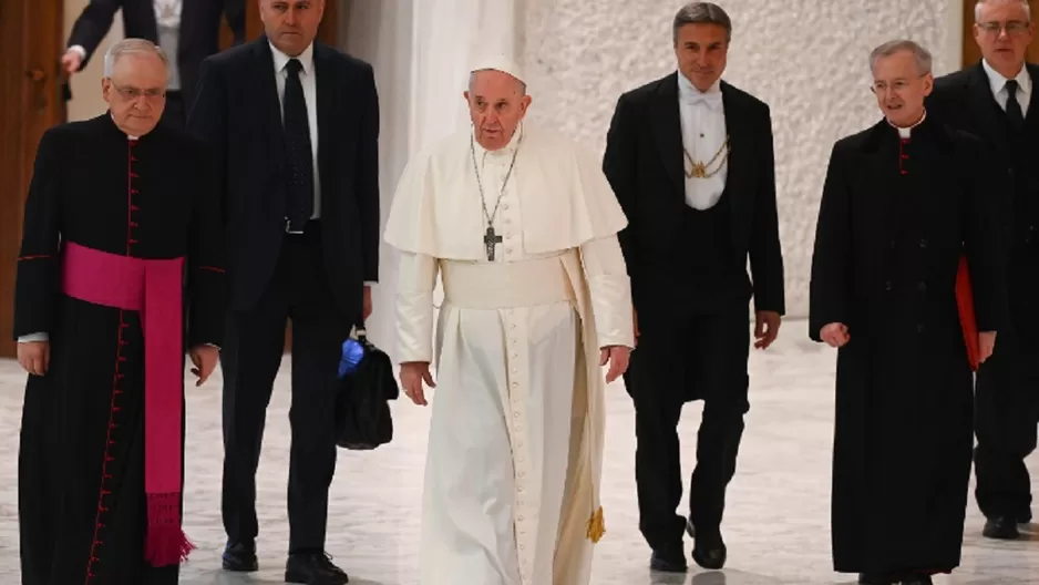 El Vaticano comienza su campaña de vacunación contra la COVID-19. Foto: AFP referencial