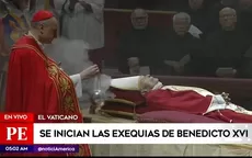 El Vaticano: Inició las exequias de Benedicto XVI - Noticias de comunicaciones-telefonicas