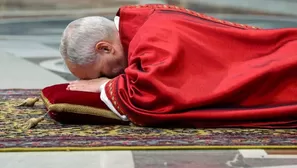 Papa León XIV preside la Pasión del Señor en el Vaticano. Foto y video: Canal N
