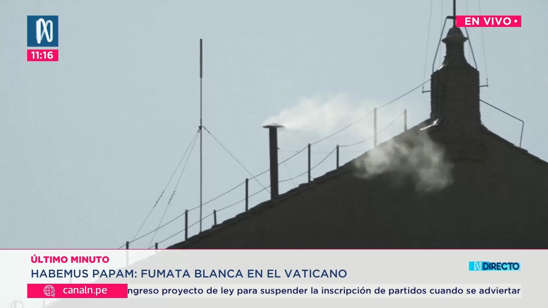 ¿Qué ocurre tras la elección del nuevo Papa? Así es el protocolo del Vaticano. Foto: Canal N ¿Qué ocurre tras la elección del nuevo Papa? Así es el protocolo del Vaticano. Foto: Canal N