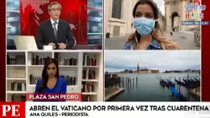 El Vaticano reabre mientras en Italia se relaja el confinamiento por el coronavirus. Video: América