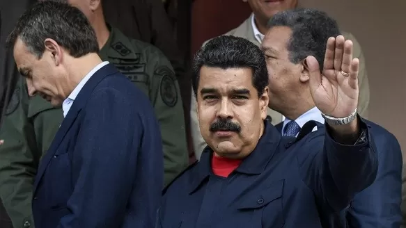 Nicolás Maduro. (Vía: AFP)