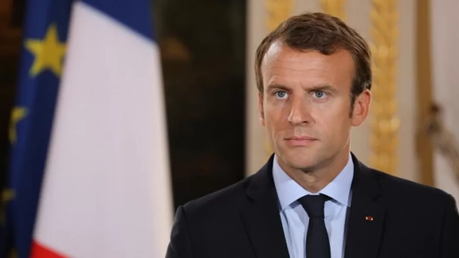 Emmanuel Macron, presidente de Francia. Foto: AFP