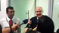 Antonio Ledezma en Colombia. Foto: Twitter @maryorinmendez