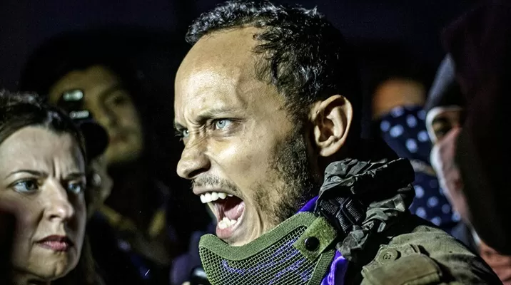 Óscar Pérez, policía venezolano acusado de "ataque terrorista" por el Gobierno. Foto: AFP Óscar Pérez, policía venezolano acusado de "ataque terrorista" por el Gobierno. Foto: AFP