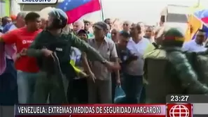 Extremas medidas de seguridad marcaron la juramentación de la Asamblea Nacional.