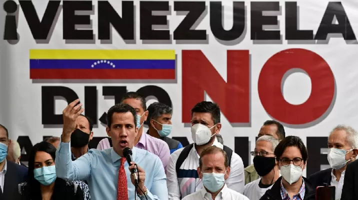 Juan Guaidó. Foto: AFP Juan Guaidó. Foto: AFP
