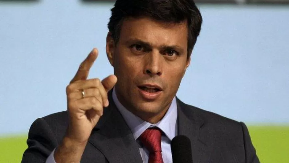 Leopoldo López. (Vía: http://cde.peru.com/)