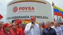 Petrolera estatal de Venezuela. Foto: AFP