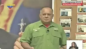 Diosdado Cabello desestima denuncia de Ortega por caso Odebrecht. Video: AFP