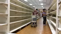 Venezuela: el drama anaqueles vacíos en los supermercados. Video: AFP