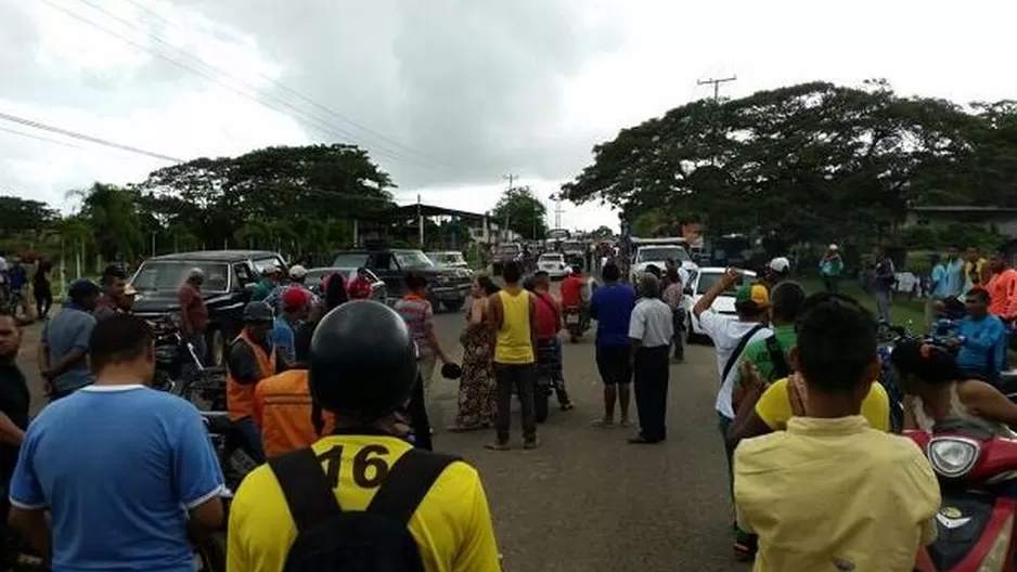 Protestas e intentos de saqueo por escasez de efectivo. (Vía: Twitter)