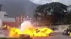 Venezuela: fuerte explosión deja varios policías heridos en Caracas