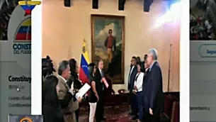 Venezuela: gobernadores opositores juramentan ante Constituyente. Video: AFP