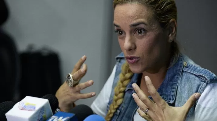 Lilian Tintori. (Vía: AFP) Lilian Tintori. (Vía: AFP)