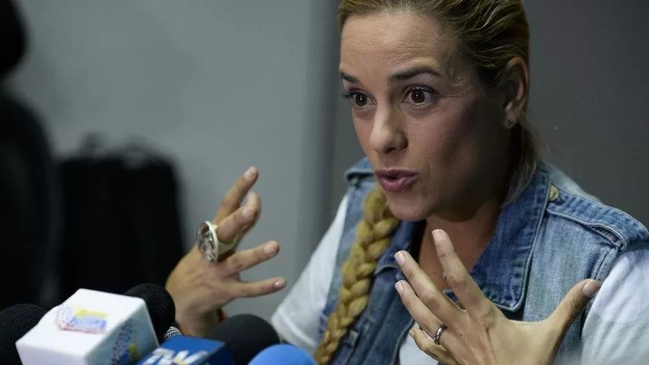 Lilian Tintori. (Vía: AFP)