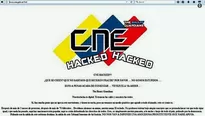 &#039;Hackean&rsquo; webs de poderes p&uacute;blicos en Venezuela. Imagen: lapluma.net